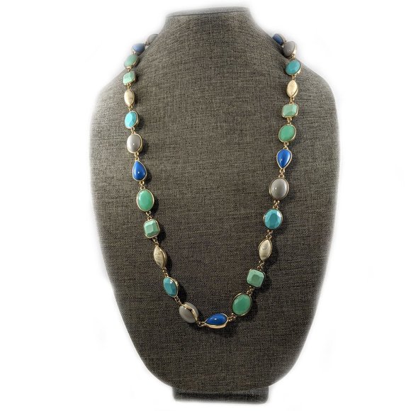 Talbots Jewelry - SALE TODAY! Talbots Blue & Green Beaded Necklace
